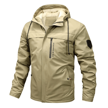 Waterdichte Winterjas Heren Fleece Voering Winddicht - Mode Vibes