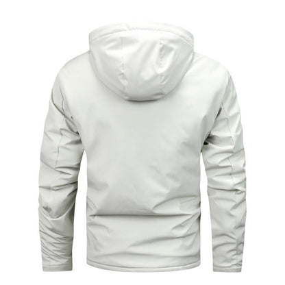 Waterdichte Winterjas Heren Fleece Voering Winddicht