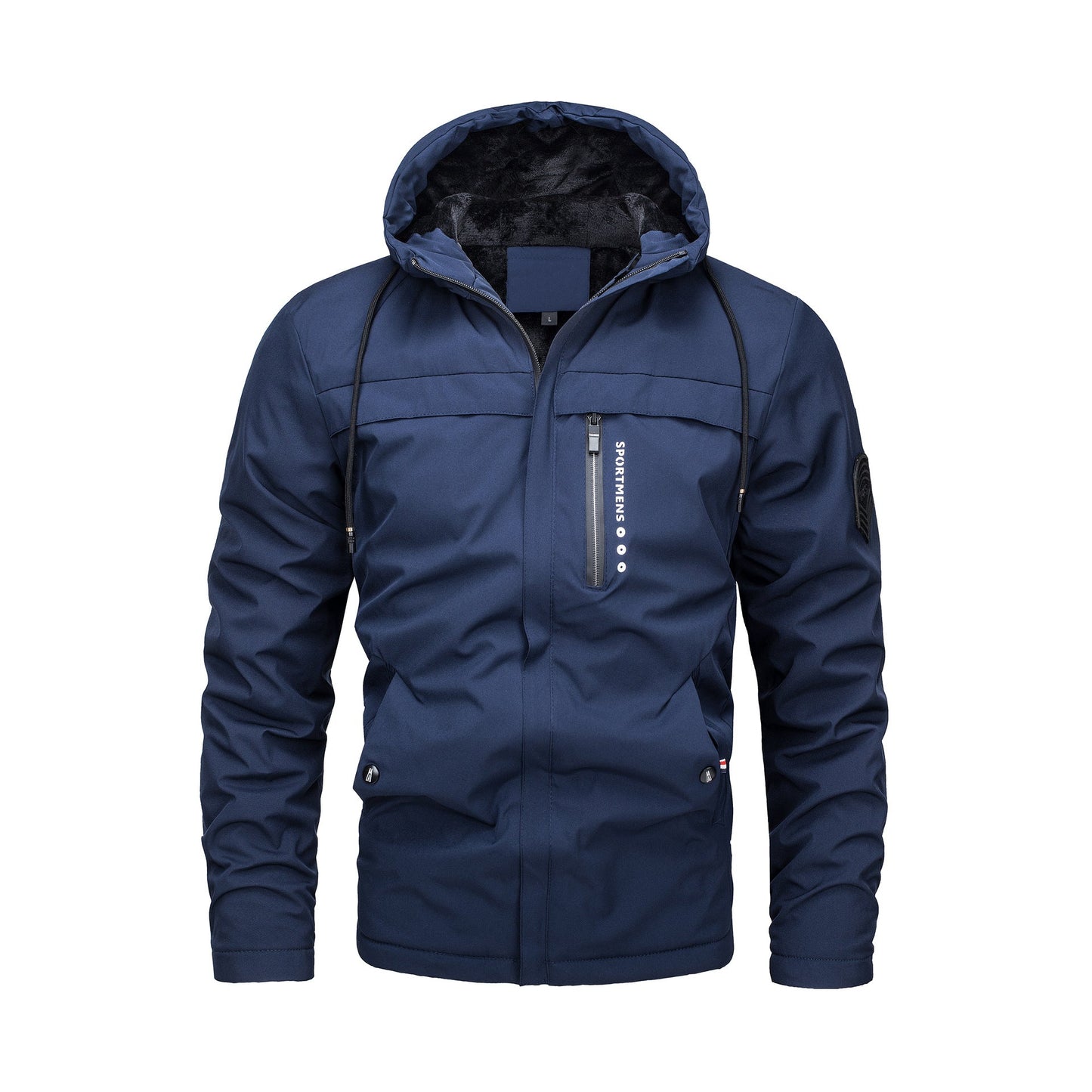 Waterdichte Winterjas Heren Fleece Voering Winddicht