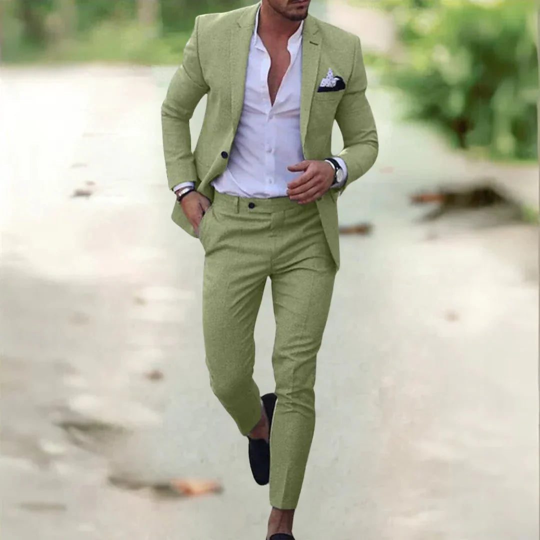 Zwart Heren Pak Willem | Elegante Comfortabele Stijl - Mode Vibes