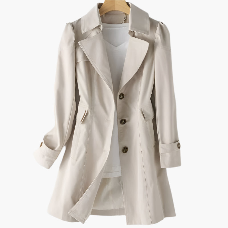 Willemijn | Getailleerde en tijdloze trenchcoat 0