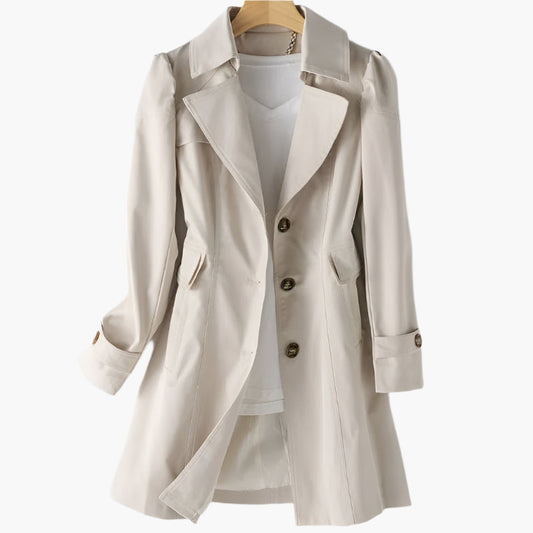 Willemijn | Getailleerde en tijdloze trenchcoat 0