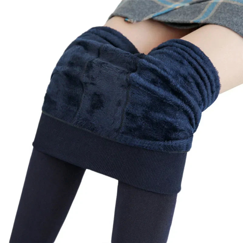 Vrouwen Leggings Hoge Taille Fluwelen Zacht en Comfortabel - Mode Vibes
