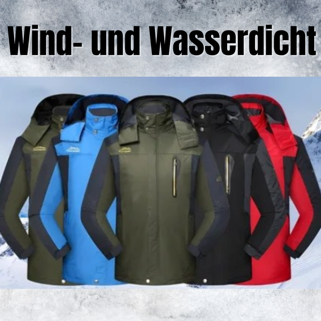 Waterdichte Outdoor Jas Atlas Warm en Comfortabel