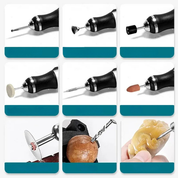 Draadloze Multitool Roterend met Veel Functies