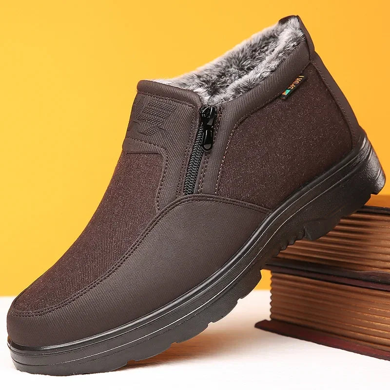 Winston | Heren Schoenen – Warm, Zacht &amp; Antislip Rubberen Zool 4