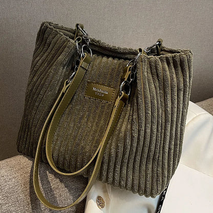 Vrouwen Fluweel Handtas Elegant Zwart