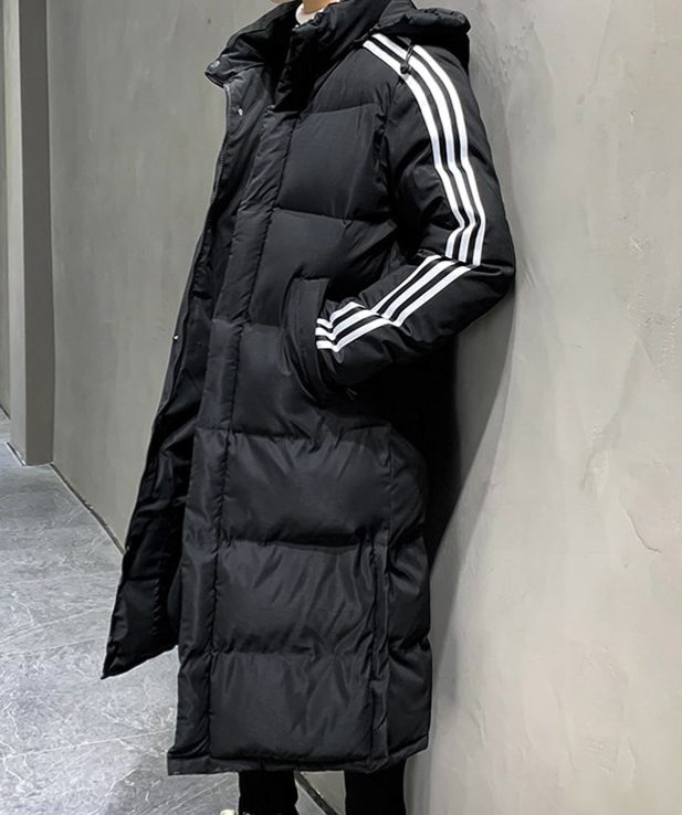 Langste Warme Winterjas Heren Sportief Model - Mode Vibes