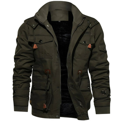 Winterjas Heren | Tussenjas Heren | Dubbele sluiting & slim opberggemak