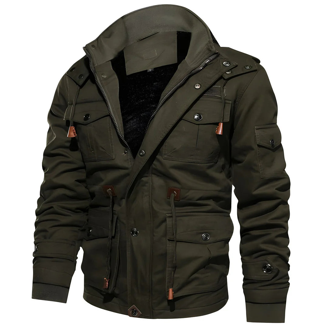 Winterjas Heren | Tussenjas Heren | Dubbele sluiting & slim opberggemak