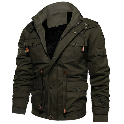 Winterjas Heren | Tussenjas Heren | Dubbele sluiting & slim opberggemak