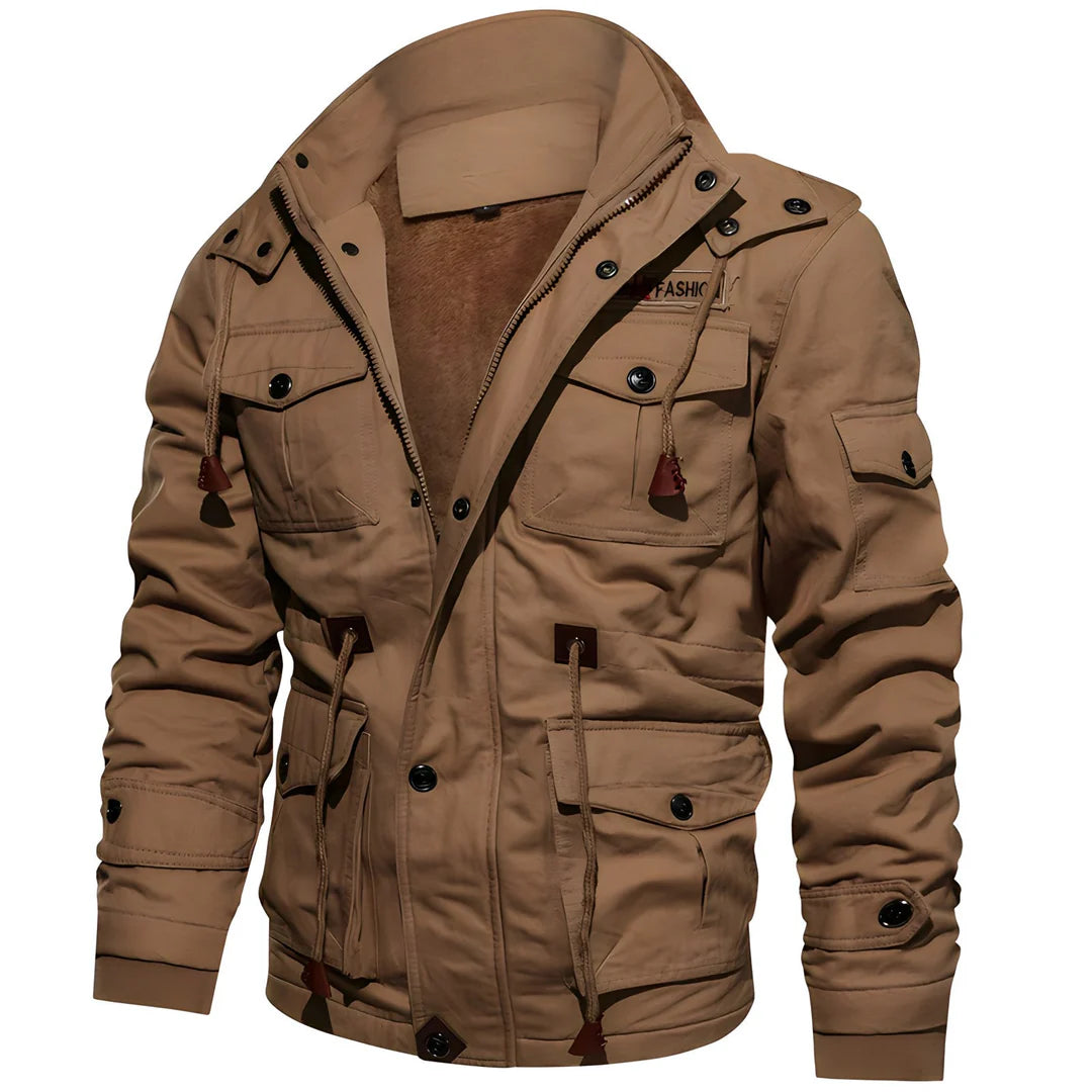 Winterjas Heren | Tussenjas Heren | Dubbele sluiting & slim opberggemak
