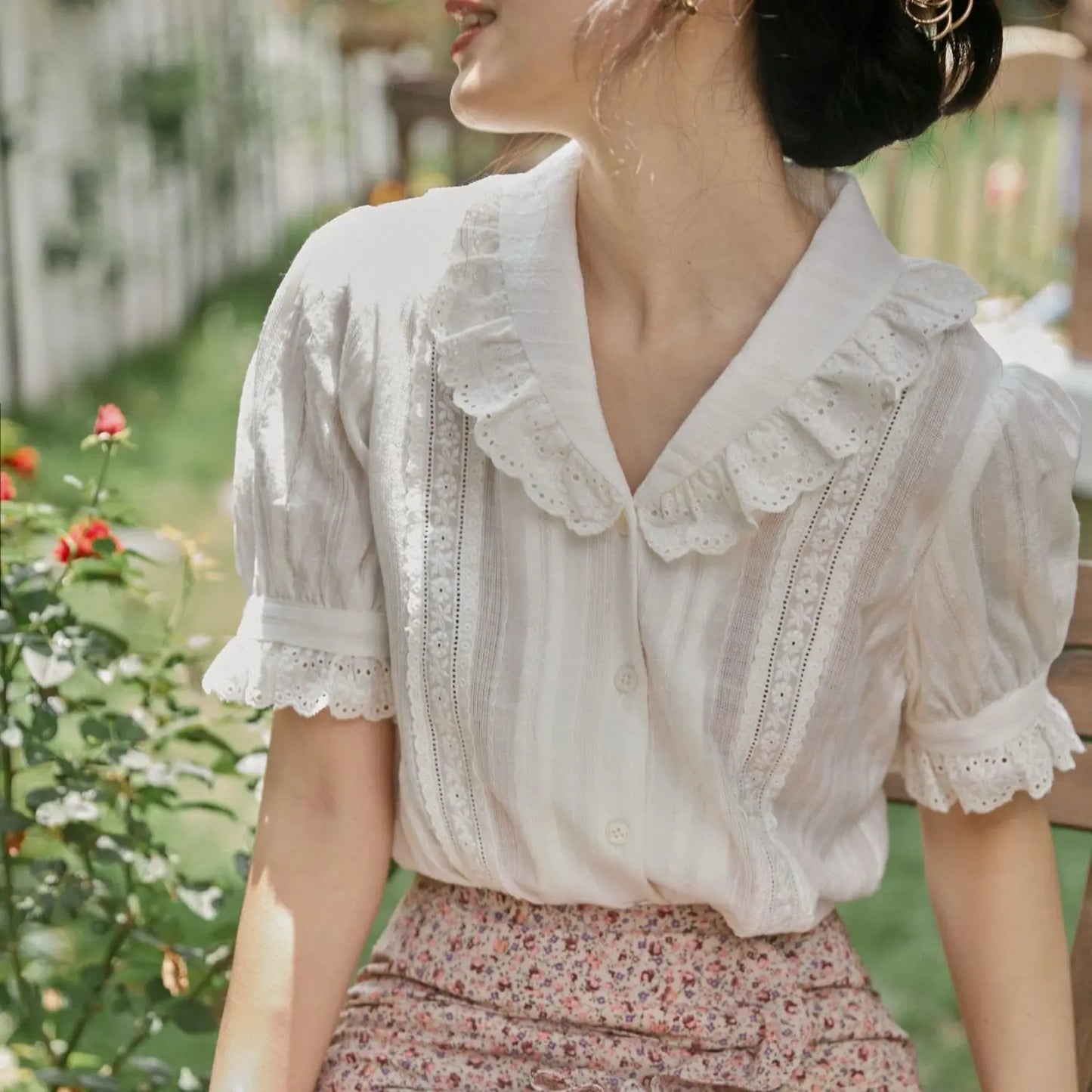 Betoverende Lolita Blouse van Sweet Elegance