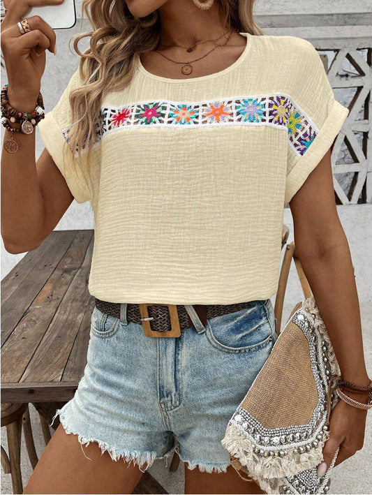 Carlotta | Ontdek de ademende boho -blouse