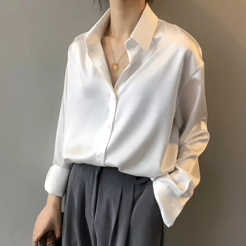 Zijden Blouse voor Dames Klassiek en Elegant