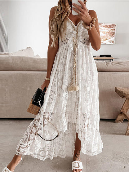 Zomerse Maxidress Elegante Jurk voor Vrouw - Mode Vibes
