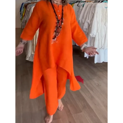 Wolff Dames Linnen Pak | Ademend, Flatterend en Perfect voor Zomer 8