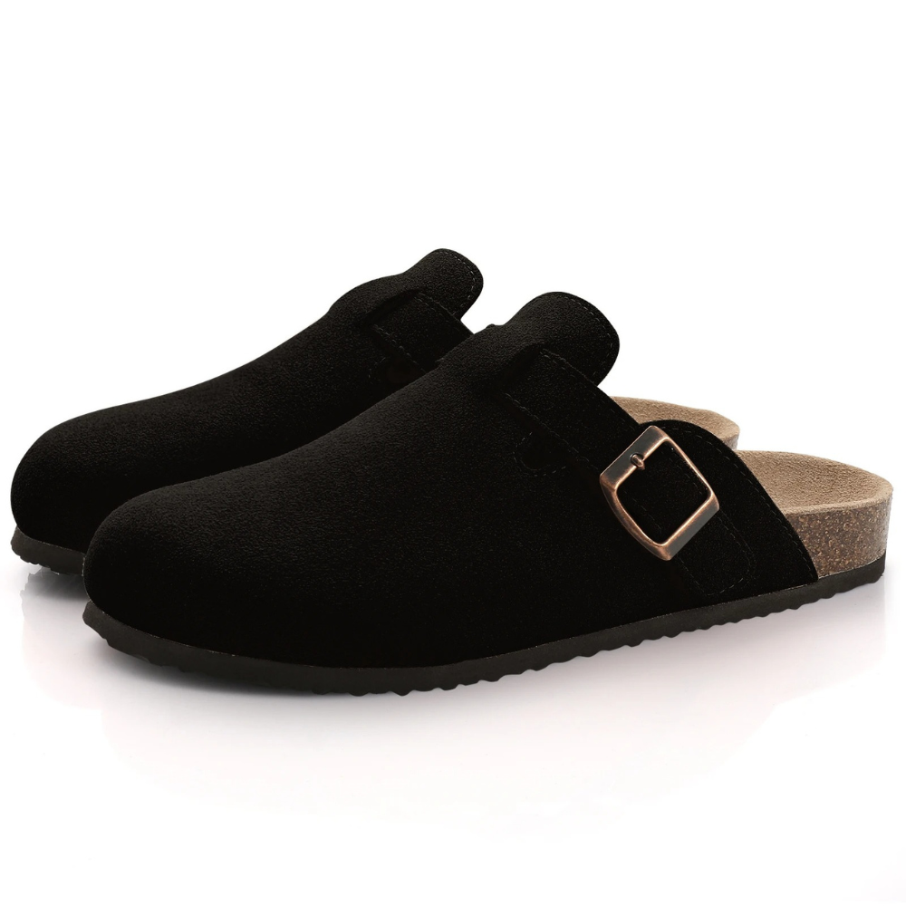 Orthopedische Dames Sandalen – Suède, Verstelbaar & Comfortzool