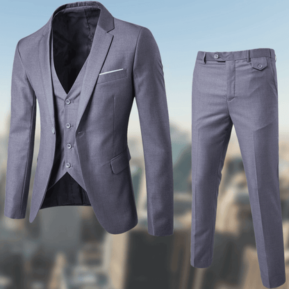 Wolff Zwart Heren Pak | Comfortabele Wolmix, Tijdloos Elegant 1