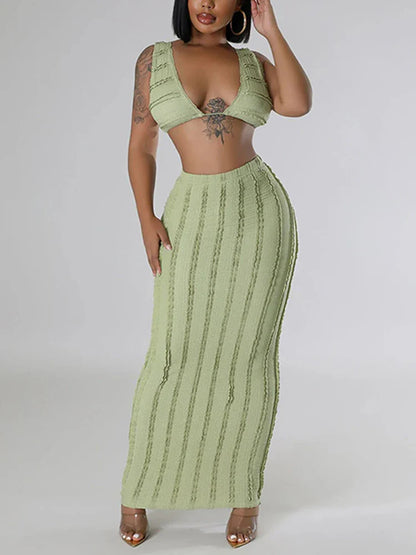 Jouw Perfecte Zomerse Gebreide Set van Femina Chic's