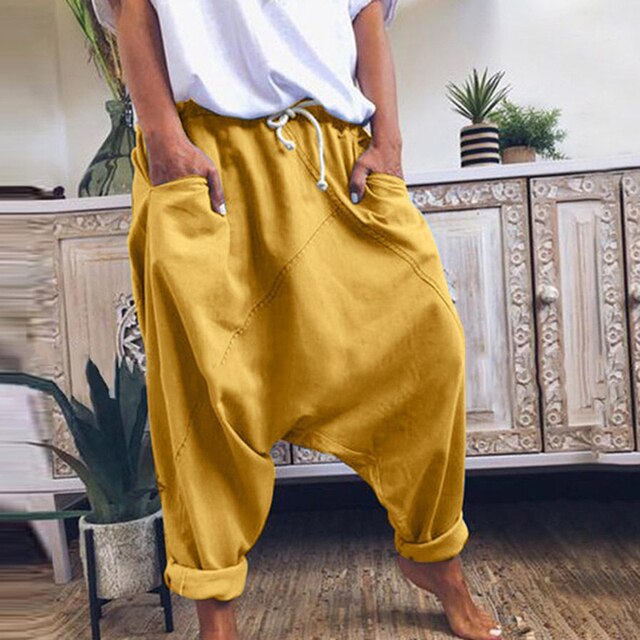 Heren Harem Broek Zomerse Boho Stijl - Mode Vibes