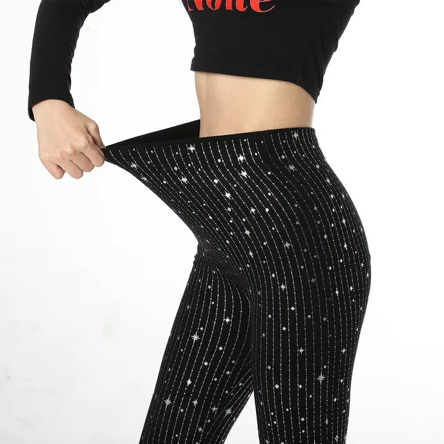 Hoge Taille Legging met Stretch en Comfortabele Pasvorm