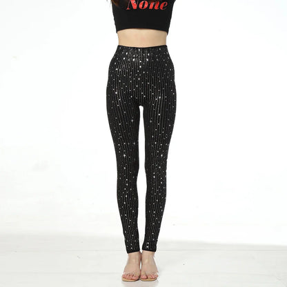 Hoge Taille Legging met Stretch en Comfortabele Pasvorm