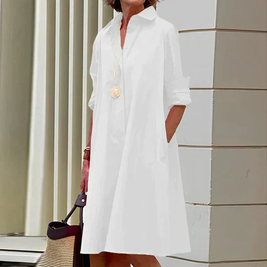 Vrouwelijke Zomerjurk Casual Nelly Stijl