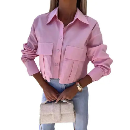 Stralende Zomer Lapel Blouse van ZomerGloed