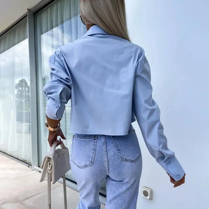 Stralende Zomer Lapel Blouse van ZomerGloed