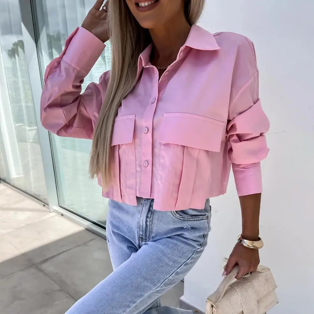 Stralende Zomer Lapel Blouse van ZomerGloed
