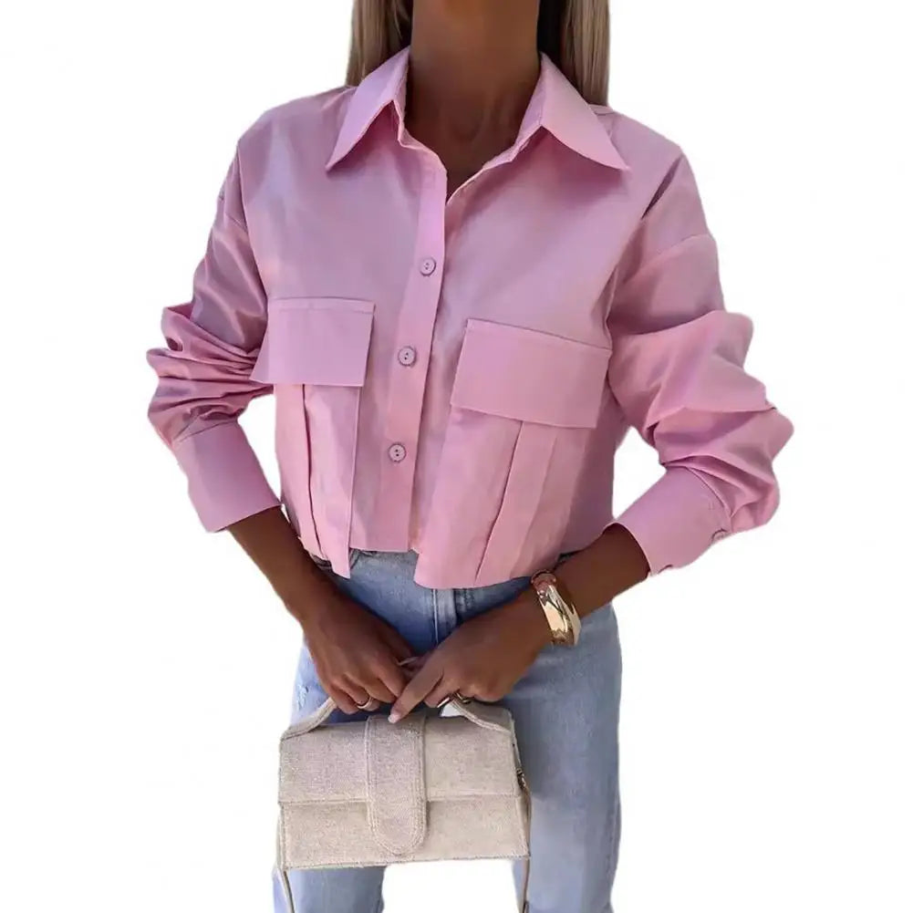Stralende Zomer Lapel Blouse van ZomerGloed