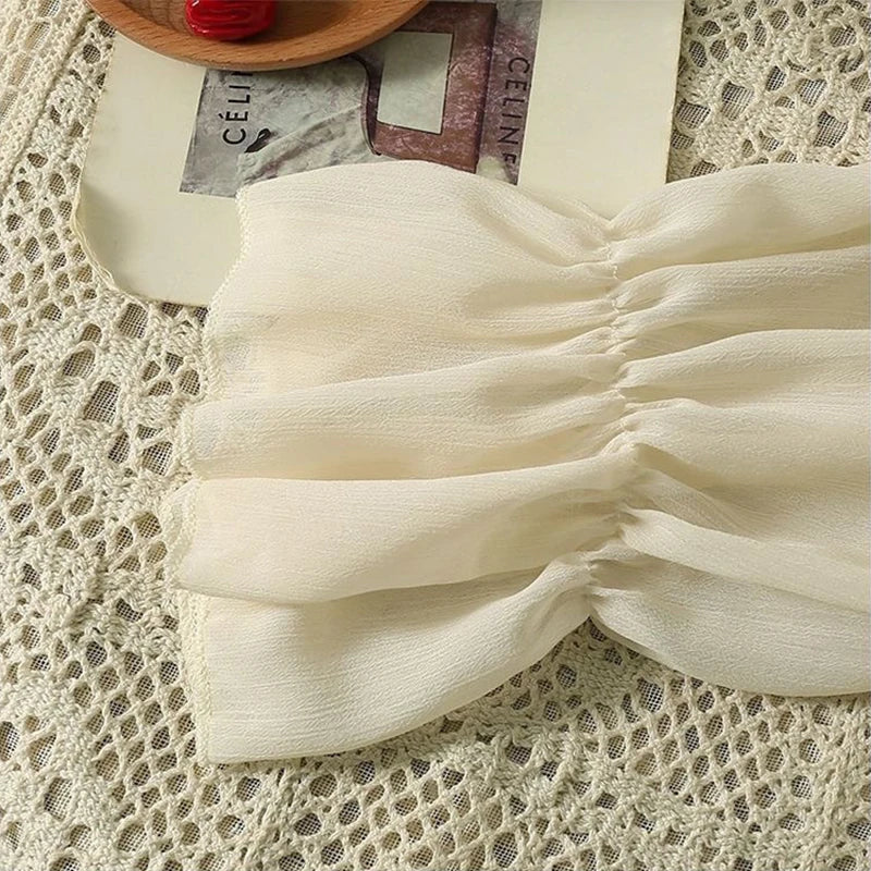 Belle Époque Chiffon Zomer Shirt