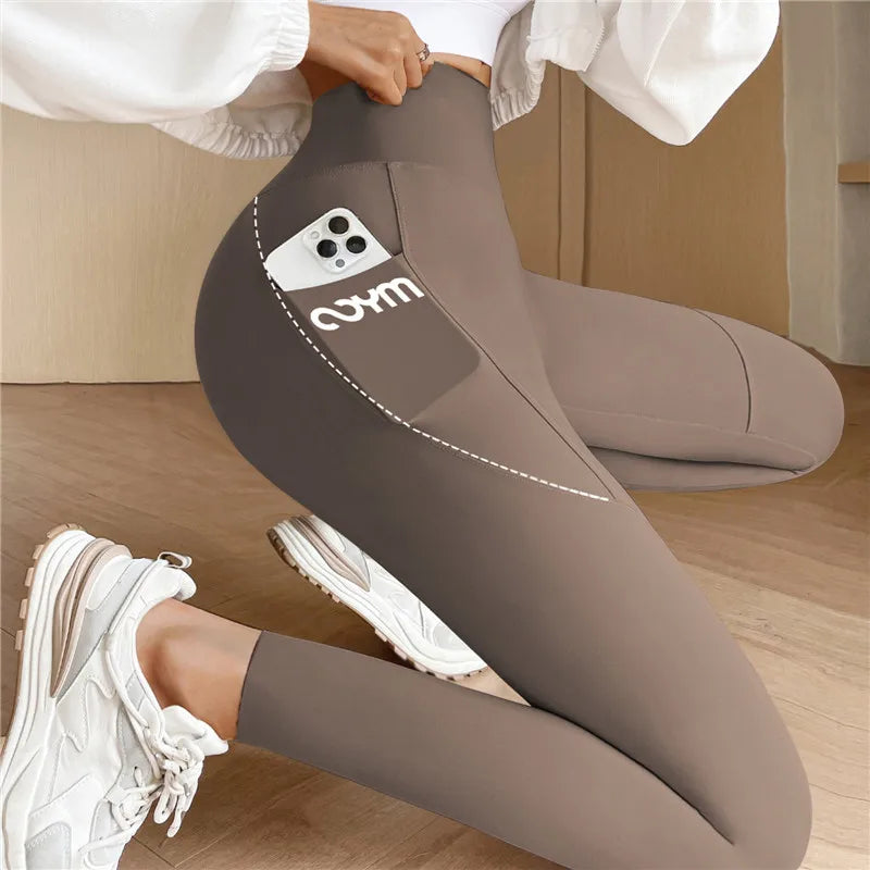 Dames Leggings Sportief met Zak voor Sport en Fitness