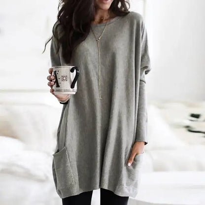 Dames Tuniek Lange Mouwen Casual Stijl Celina