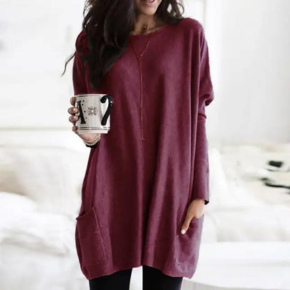 Dames Tuniek Lange Mouwen Casual Stijl Celina
