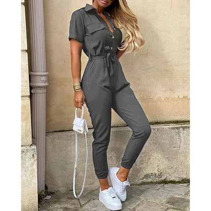 Velanora Elegante Bloemen Jumpsuit