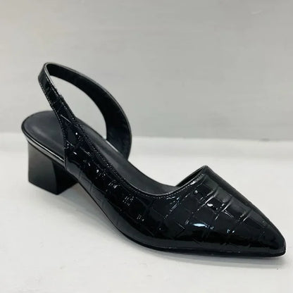 Orthopedische Pumps met Croco-Design Comfortabel en Elegant