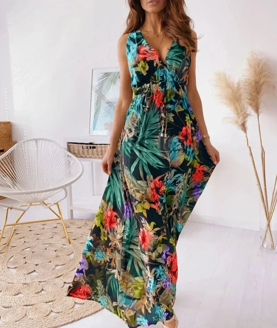 Midi-jurk Elegante Stijlvolle Jurk voor Vrouw - Mode Vibes