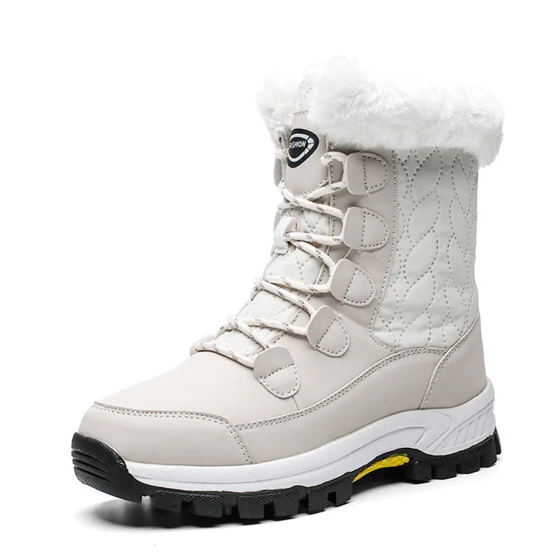 Dames Winterlaarzen Comfortabel Warm en Waterdicht