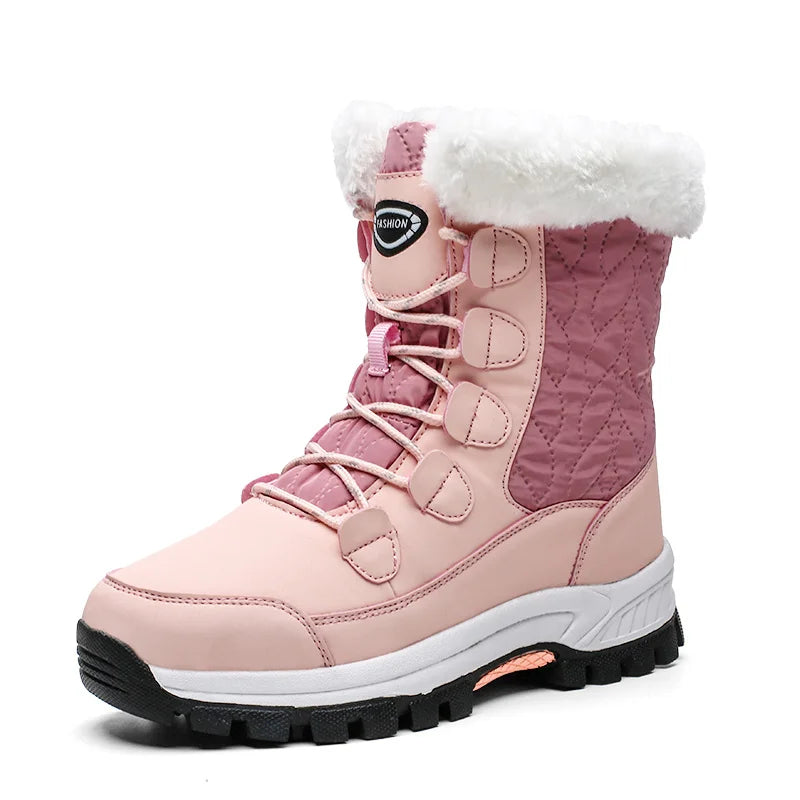 Dames Winterlaarzen Comfortabel Warm en Waterdicht