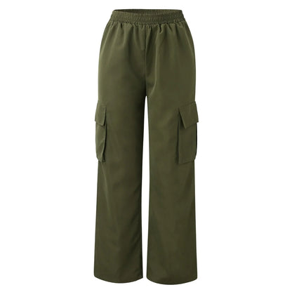 UrbanChic Mode Cargo Broek met Wijde Pijpen