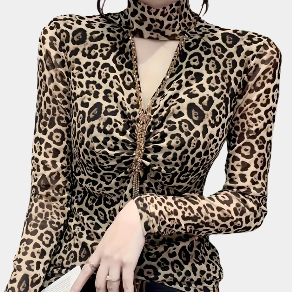 Maria | Top elegante a maniche lunghe