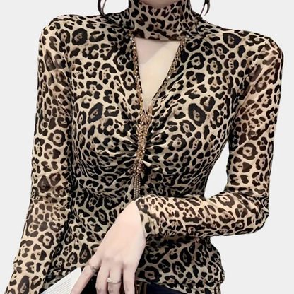Maria | Top elegante a maniche lunghe
