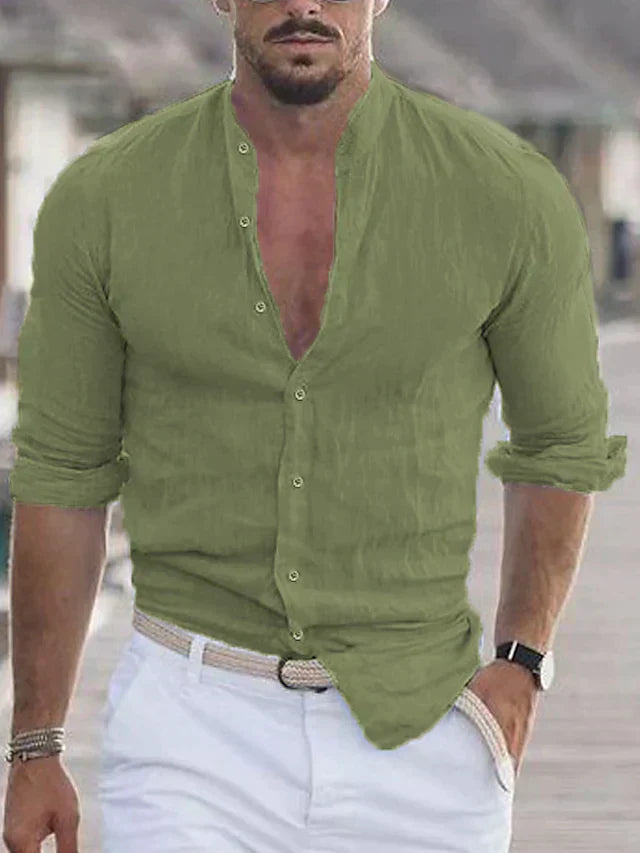 Lino | Camicia Lino Uomo Elegante per Uomini