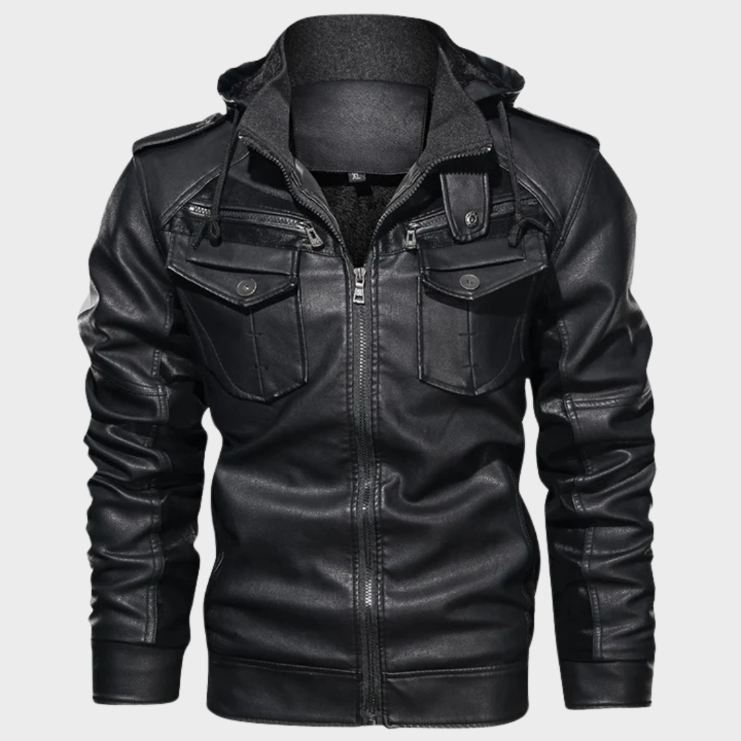 Leren Jas Heren Classic Stijl