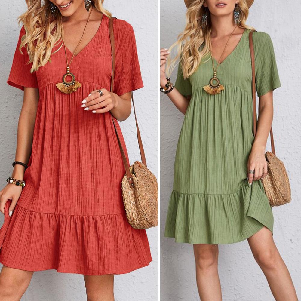Dames Elegante Ibiza Jurk Losvallend Model