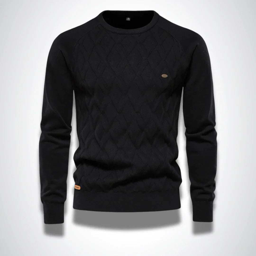 Gebreide Heren Trui Stijlvol Warm Jurre Design