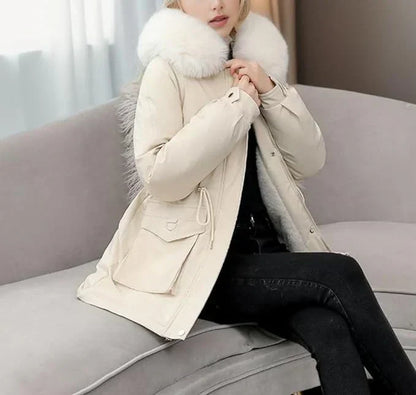 Elegante Winterjas voor Vrouw Warm en Stijlvol