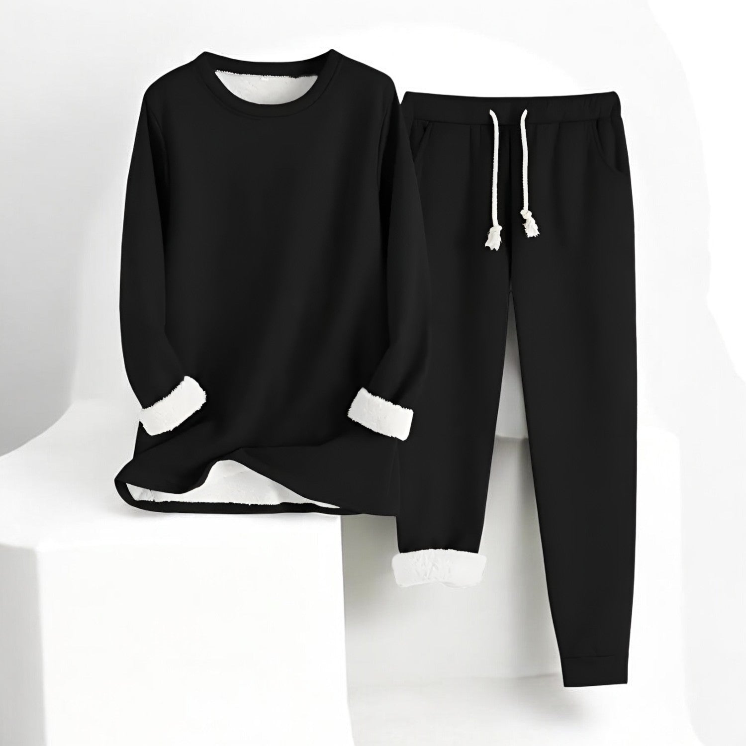 Thermo Fleece Set Warm voor Dames - Mode Vibes
